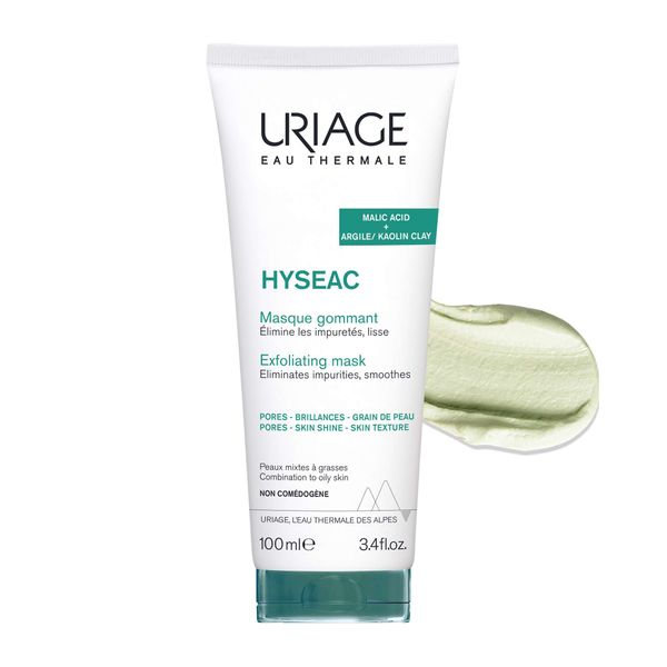 Маска для комбинированной и жирной кожи лица отшелушивающая Hyseac Uriage/Урьяж туба 100мл фото №2 Маска для комбинированной и жирной кожи лица отшелушивающая Hyseac Uriage/Урьяж туба 100мл фото №2
