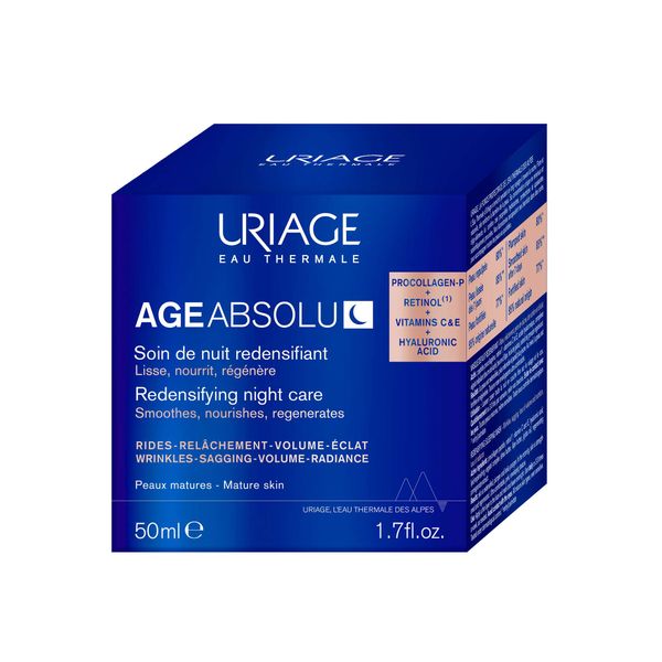 Маска восстанавливающая ночная Age Absolu Uriage/Урьяж банка 50мл фото №2