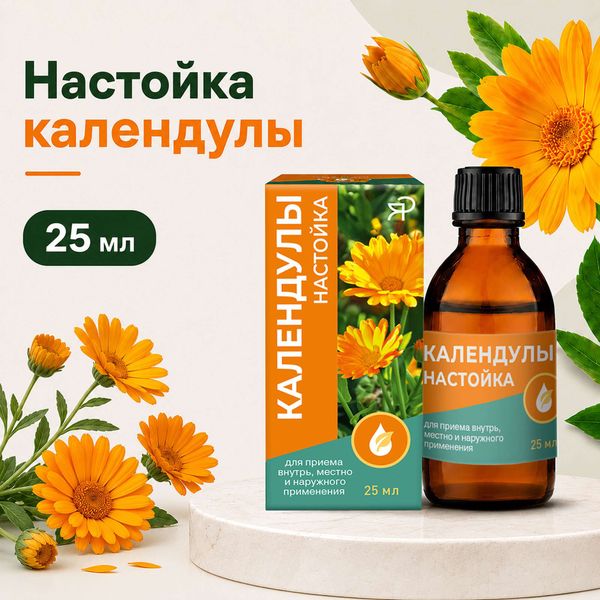 Календулы настойка 25мл фото №9 Календулы настойка 25мл фото №9