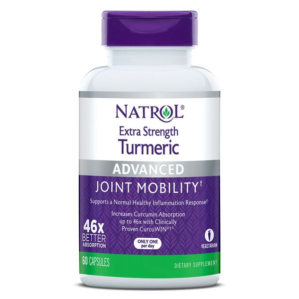 Куркума двойная сила Natrol капсулы 60шт
