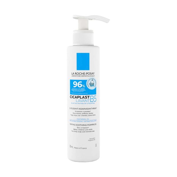 Гель очищающий для сверхчувствительной кожи Cicaplast Lavant B5 La Roche Posay/Ля рош позе 200мл Гель очищающий для сверхчувствительной кожи Cicaplast Lavant B5 La Roche Posay/Ля рош позе 200мл