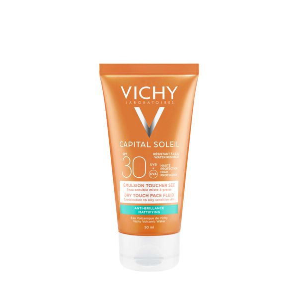 Эмульсия солнцезащитная для лица матирующая SPF30 Capital Ideal Soleil Vichy/туба 50мл (M3220620) Эмульсия солнцезащитная для лица матирующая SPF30 Capital Ideal Soleil Vichy/туба 50мл (M3220620)