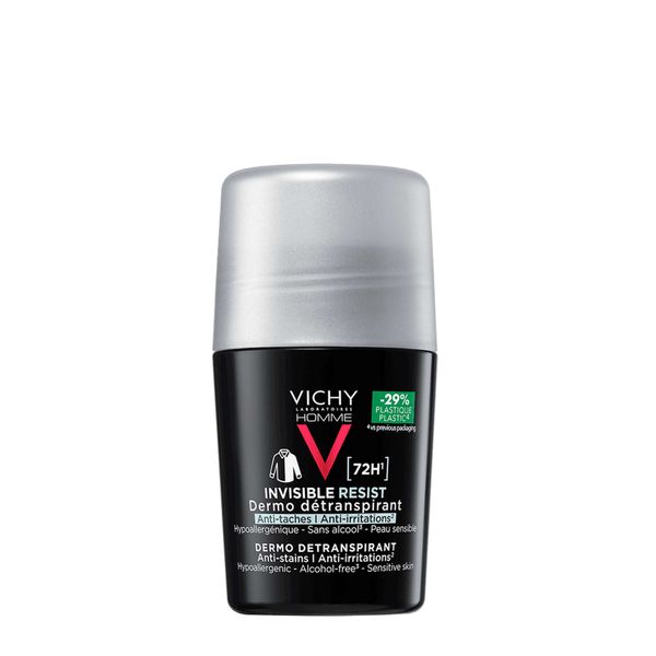 Дезодорант-антиперспирант 72 часа Invisible Homme Vichy/Виши ролик 50мл Дезодорант-антиперспирант 72 часа Invisible Homme Vichy/Виши ролик 50мл