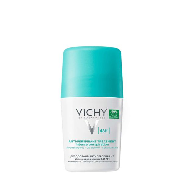 Дезодорант регулирующий избыточное потоотделение 48 часов Vichy/Виши ролик 50мл Дезодорант регулирующий избыточное потоотделение 48 часов Vichy/Виши ролик 50мл