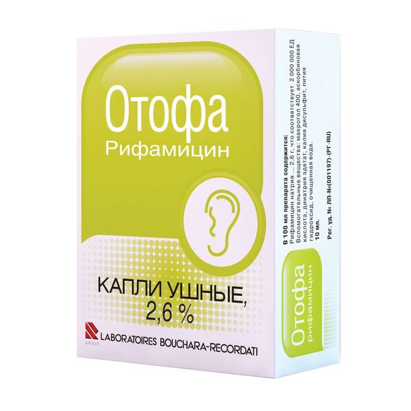 Отофа капли ушные 10мл фото №2 Отофа капли ушные 10мл фото №2