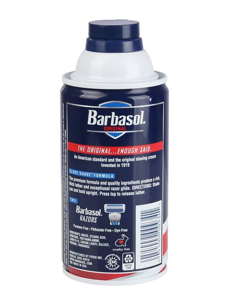 Крем-пена для бритья Original Shaving cream Barbaso 283г фото №2