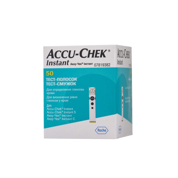 Тест-полоски Accu-chek/Акку-Чек Инстант 50шт Тест-полоски Accu-chek/Акку-Чек Инстант 50шт