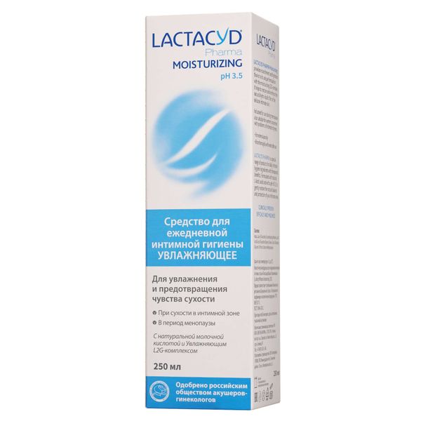 Лосьон для ежедневной интимной гигиены Увлажняющий Lactacyd/Лактацид Фарма фл. 250мл Лосьон для ежедневной интимной гигиены Увлажняющий Lactacyd/Лактацид Фарма фл. 250мл
