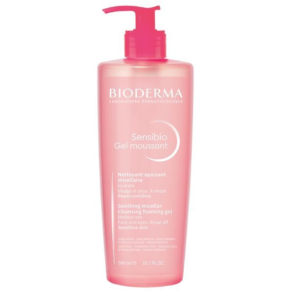 Гель очищающий Sensibio Bioderma/Биодерма туба 500мл Гель очищающий Sensibio Bioderma/Биодерма туба 500мл