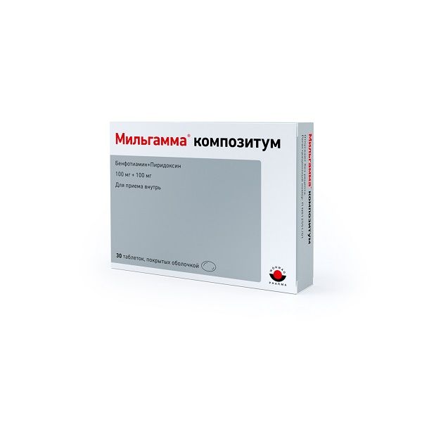 Мильгамма композитум таблетки п/о 100мг+100мг 30шт фото №5
