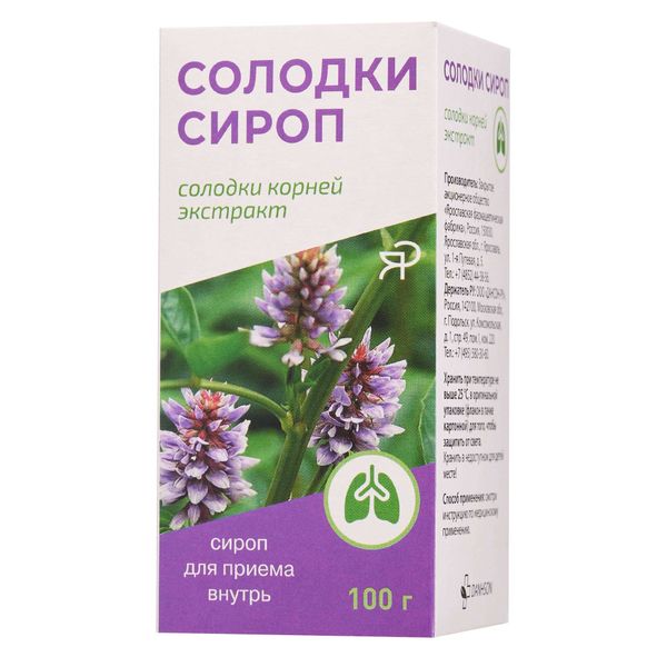 Солодки сироп фл. 100г Солодки сироп фл. 100г