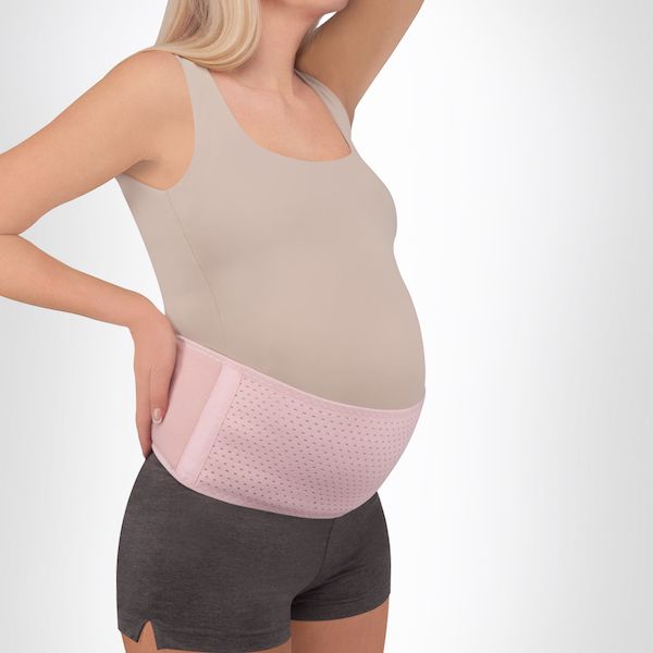 Бандаж для беременных дородовой Интерлин MamaLine MS B-1215, розовый, р.L/XL фото №3