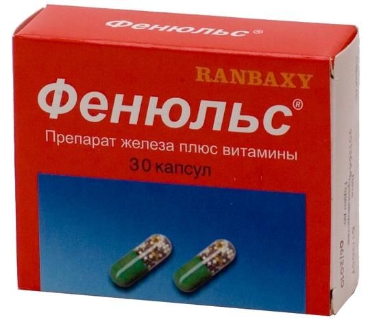 Фенюльс капсулы 30шт