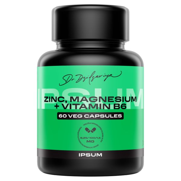 Витаминный комплекс ZMA+Цинк+Магний+B6 IPSUM капсулы 776мг 60шт Витаминный комплекс ZMA+Цинк+Магний+B6 IPSUM капсулы 776мг 60шт