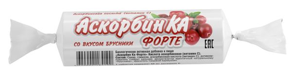 АскорбинКа Форте таблетки жевательные 10шт