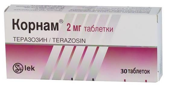 Корнам таблетки 2мг 30шт