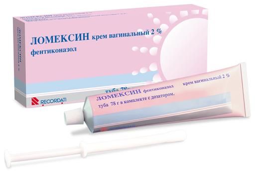 Ломексин крем вагинальный 2% 78г 
