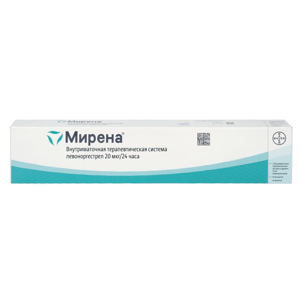 Мирена внутриматочная терапевтическая система 20мкг/сут фото №3