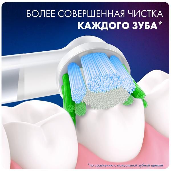 Сменные насадки для электрических щеток Oral-B (Орал-Би) Precision Clean, 2 шт. фото №7