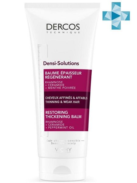 Бальзам уплотняющий восстанавливающий Dercos Densi-Solutions Vichy/Виши 200мл