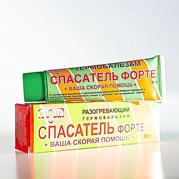 Термобальзам косметический Форте Спасатель туба 30г фото №2