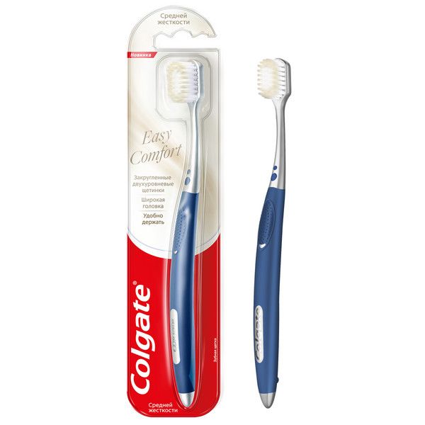 Щетка зубная средней жесткости Easy Comfort Colgate/Колгейт фото №4