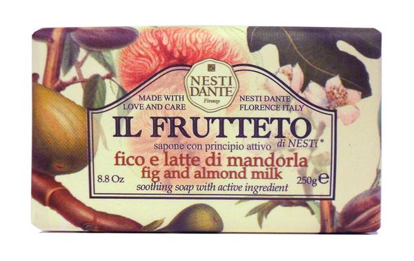 Мыло твердое туалетное инжир и миндальное молочко IL Frutteto Nesti Dante/Нести Данте 250г