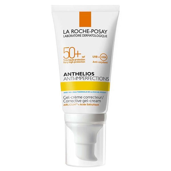 Гель-крем солнцезащитный для жирной и склонной к акне кожи SPF50+ Anthelios La Roche Posay/Ля рош позе туба 50мл (MB144800) фото №2