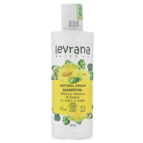 Шампунь Мать-и-мачеха и Хмель Levrana/Леврана 250мл купить в Москве ...