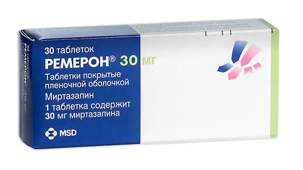 Ремерон таблетки п/о плен. 30мг 30шт