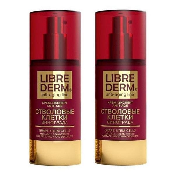 2Х Крем-эксперт Anti-Age Стволовые клетки винограда Librederm/Либридерм 50мл