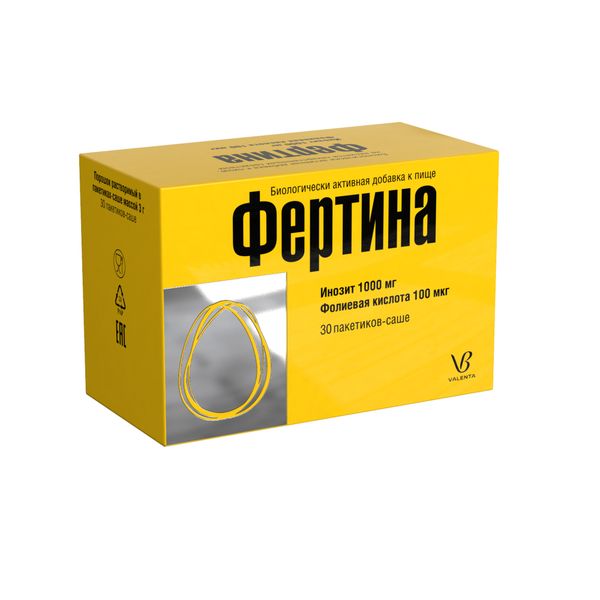 Фертина порошок для приг. раствора для приема внутрь пак. 3г 100мкг 30шт фото №4