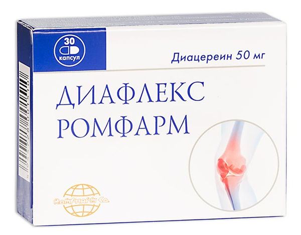 Диафлекс Ромфарм капсулы 50мг 30шт