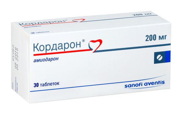 Кордарон таблетки 200мг 30шт