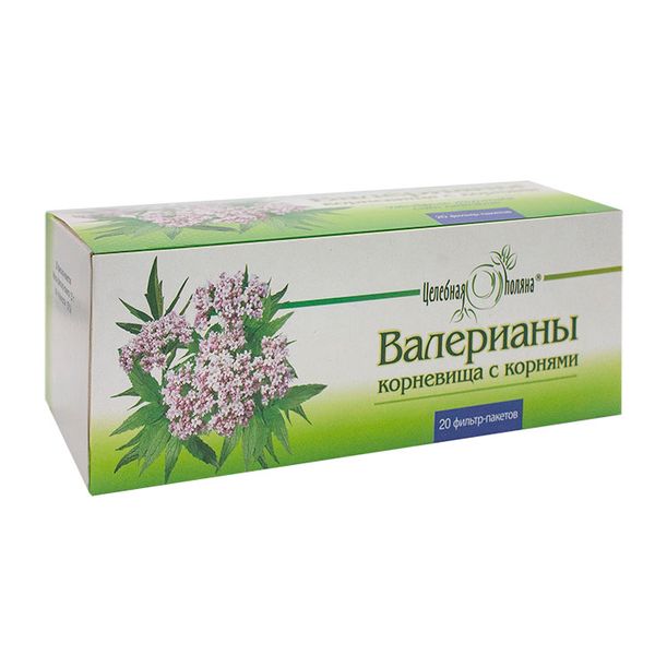 Валерианы корневища с корнями фильтр-пакеты 1,5г 20шт фото №2