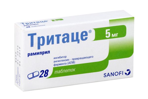 Тритаце таблетки 5мг 28шт