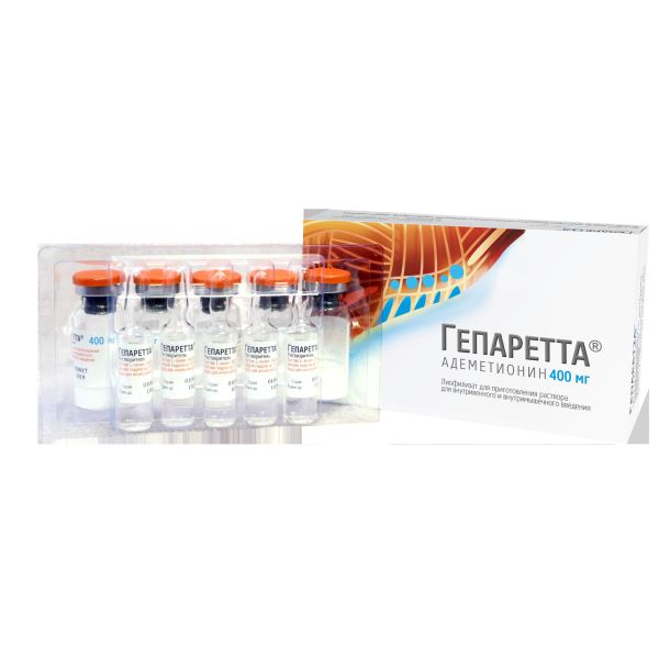 Гепаретта лиофилизат для приг. раствора для в/в и в/м введ. 400мг 5шт+Растворитель амп. 5мл 5шт