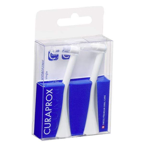Насадка сменная для зубной щетки звуковых Pro Hydrosonic Curaprox/Курапрокс 2шт (CHS Pro Single)