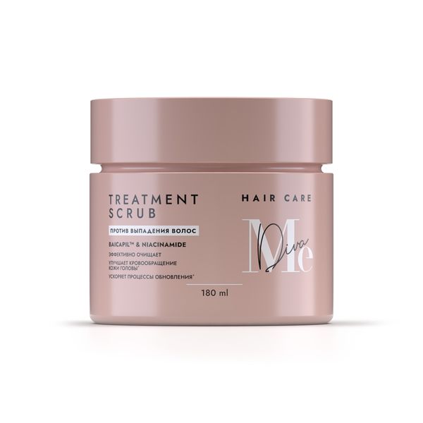 Скраб для кожи головы против выпадения волос Hair care Mediva/Медива 180мл