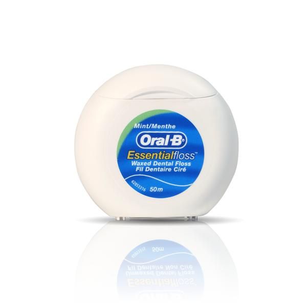 Нить-флосс вощеная мятная Essential Oral-B/Орал-би 50м фото №2