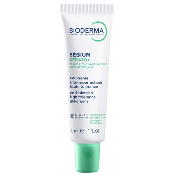 Гель-крем для кожи лица Kerato+ Sebium Bioderma/Биодерма туба 30мл Гель-крем для кожи лица Kerato+ Sebium Bioderma/Биодерма туба 30мл