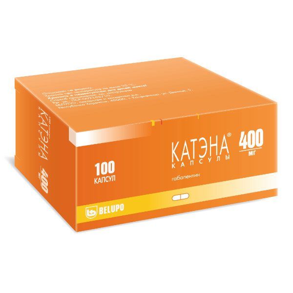 Катэна капсулы 400мг 100шт