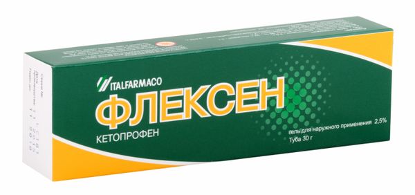 Флексен гель для наружного применения 2,5% 30г