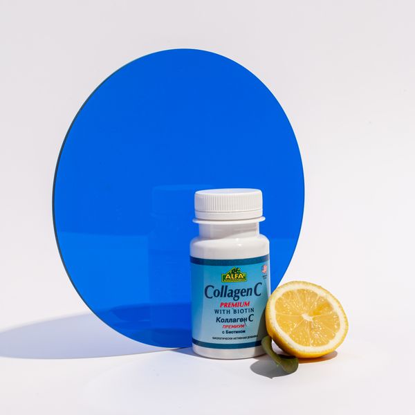Коллаген С премиум с биотином Alfa Vitamins капсулы 60шт фото №2
