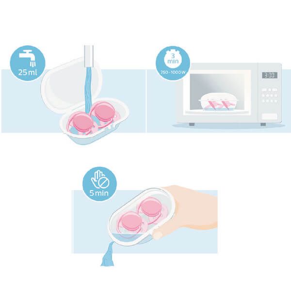 Пустышка силиконовая для мальчиков 0-6 мес. Ultrasoft Avent/Авент 2шт (SCF222/20) фото №2