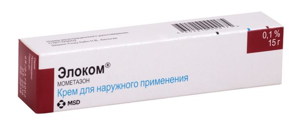 Элоком крем для наружного применения 0,1% 15г