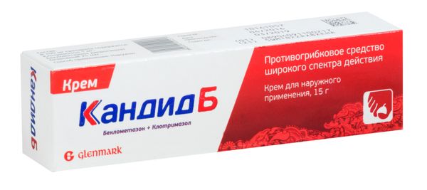 Кандид Б крем 1% 15г