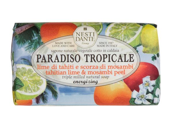 Мыло твердое туалетное лайм и мангустин Paradiso tropicale Nesti Dante/Нести Данте 250г