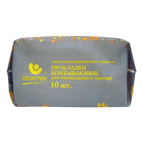 Прокладки впитывающие для послеродового периода П4 Пелигрин 10шт фото №5