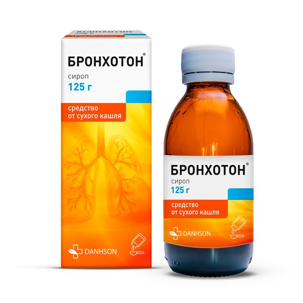 Бронхотон сироп 125г